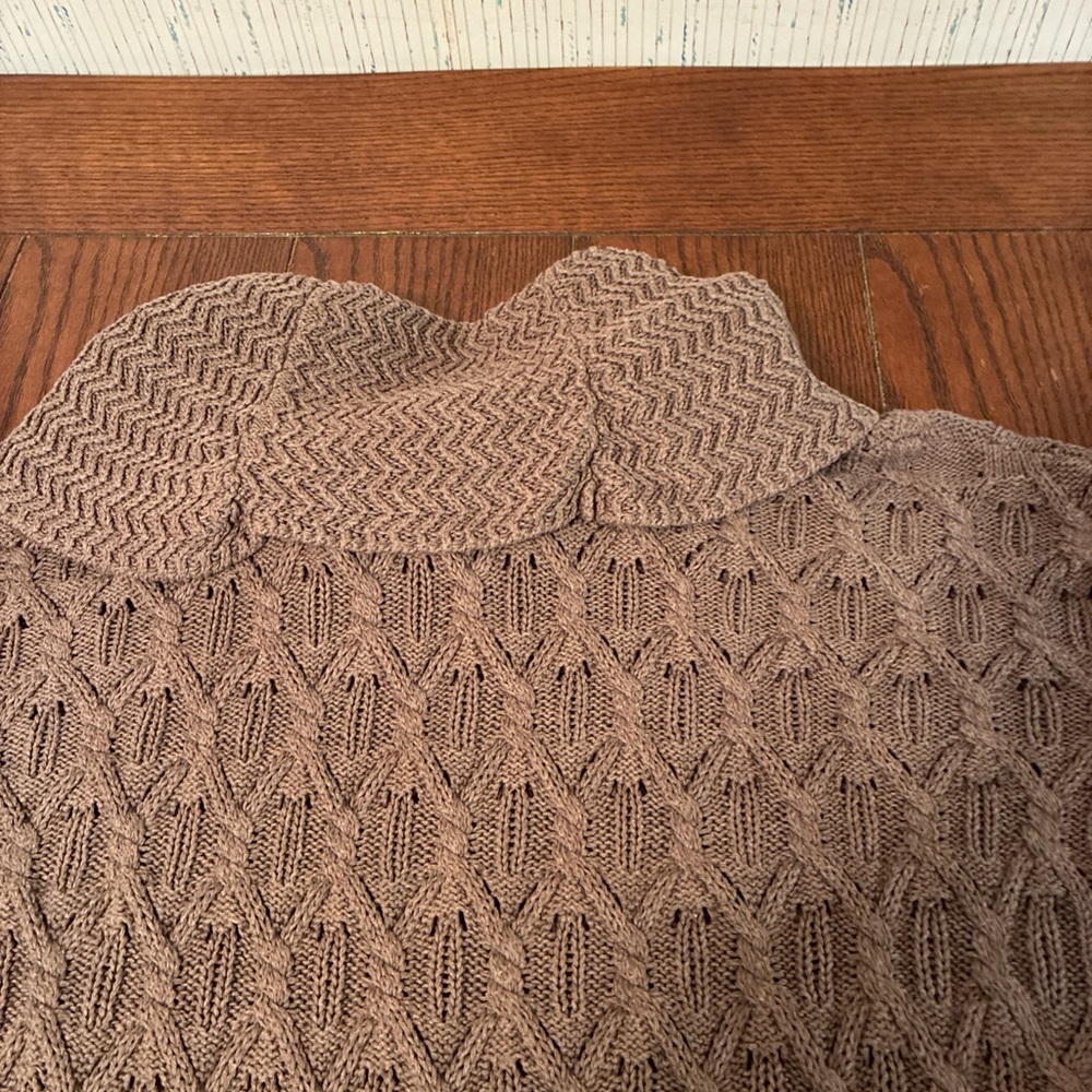 Eight Eight Eight Anthropologie Sweater Women’s M Cowl Neck Knit Pullover - Picture 6 of 8